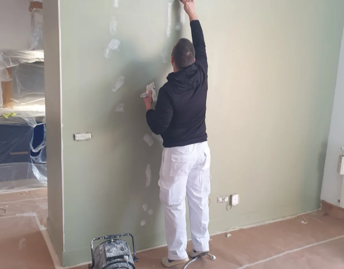 Oreparacion de pared