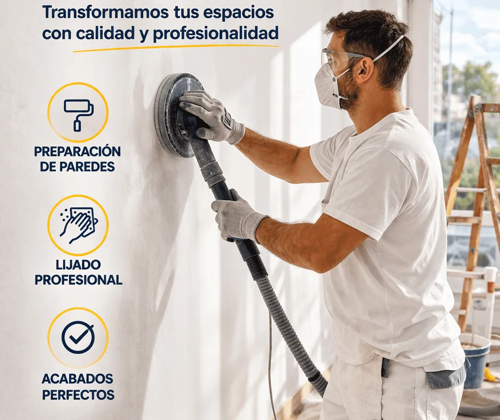 Lijando paredes
